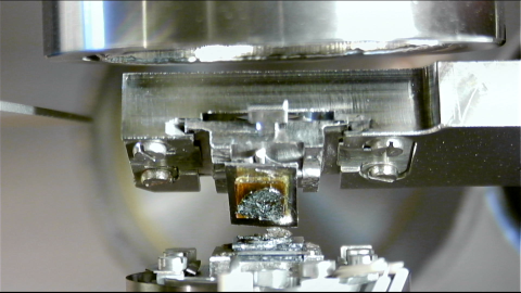 UHV exfoliation